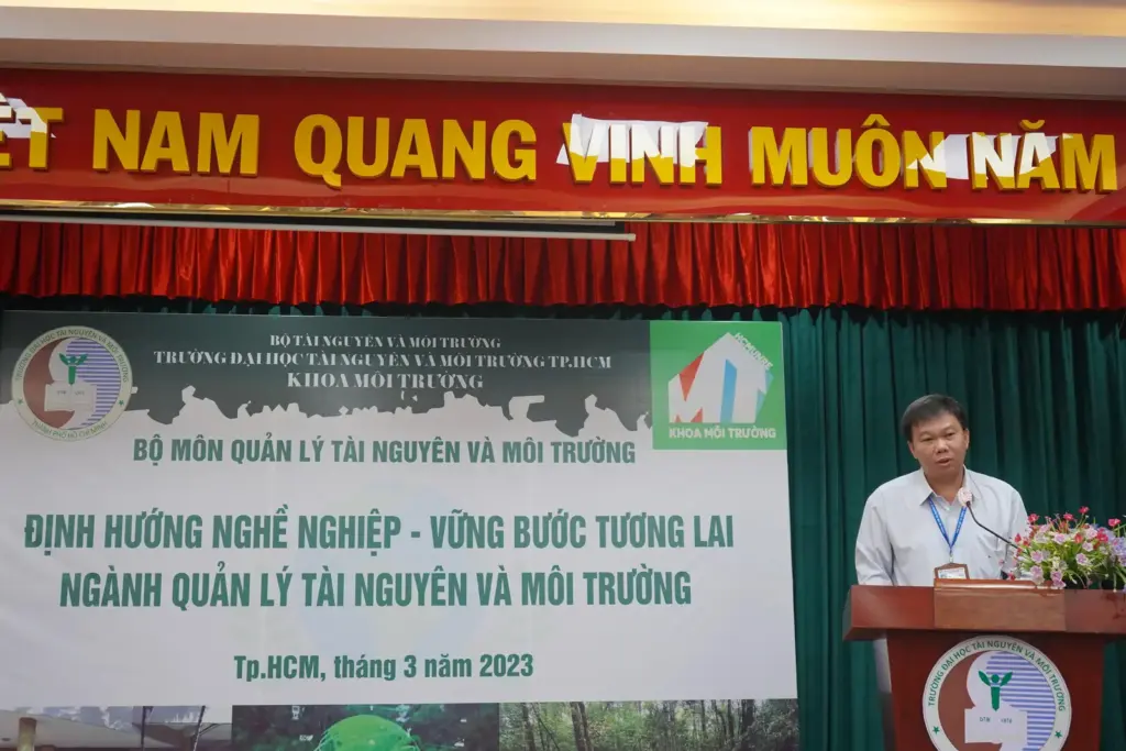 Hội thảo “Định hướng nghề nghiệp - Vững bước tương lai ngành Quản lý Tài nguyên và Môi trường”