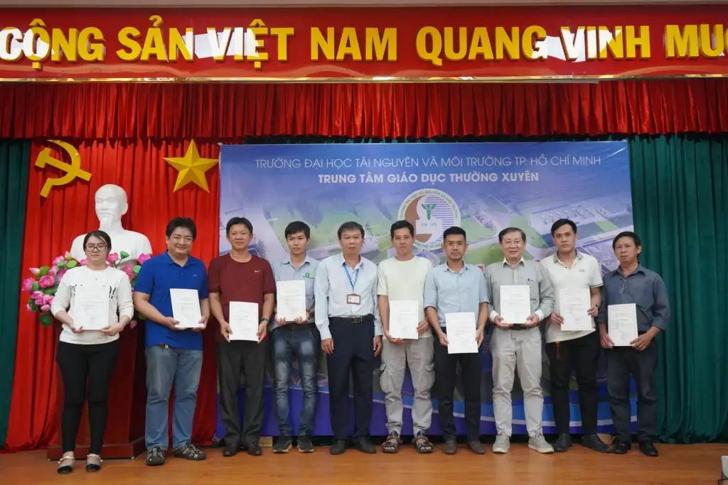 Khai giảng lớp “Bồi dưỡng nghiệp vụ Kỹ thuật xử lý nước thải và vận hành hệ thống xử lý nước thải y tế”