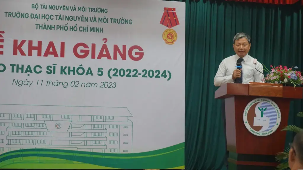 Lễ Khai giảng các lớp đào tạo trình độ thạc sĩ khoá 5