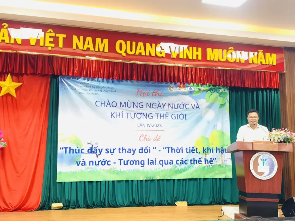 Hội thi “Ngày nước và Khí tượng thế giới lần IV – 2023” với chủ đề “Thúc đẩy sự thay đổi” – “Thời tiết, khí hậu và nước – Tương lai qua các thế hệ”.