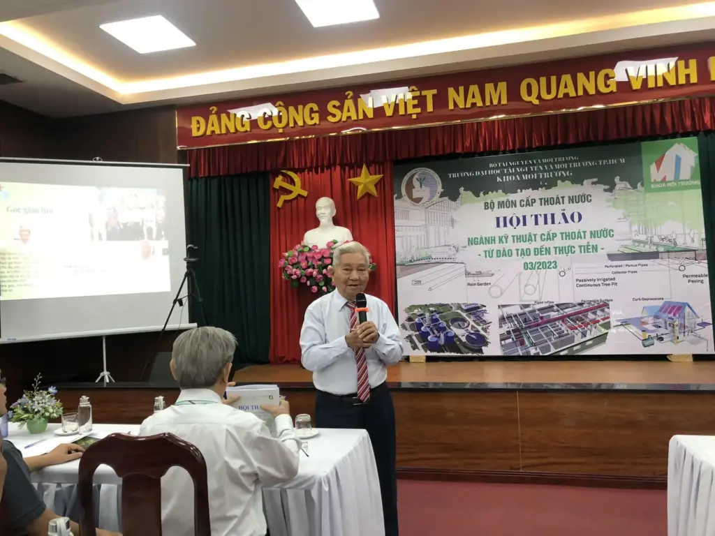 Hội thảo “Ngành Kỹ thuật cấp thoát nước - Từ đào tạo đến thực tiễn"
