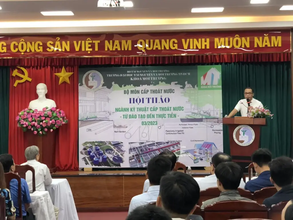 Hội thảo “Ngành Kỹ thuật cấp thoát nước - Từ đào tạo đến thực tiễn"
