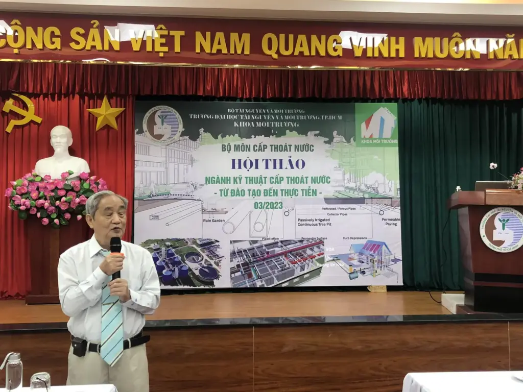 Hội thảo “Ngành Kỹ thuật cấp thoát nước - Từ đào tạo đến thực tiễn"