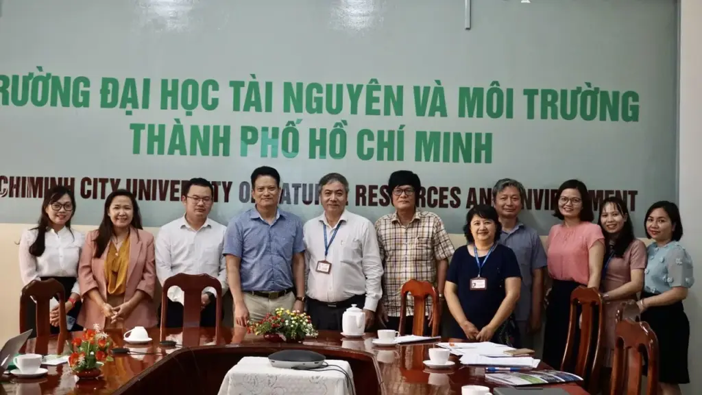 Đón tiếp và làm việc với Vụ Khoa học và Công nghệ - Bộ Tài nguyên và Môi trường