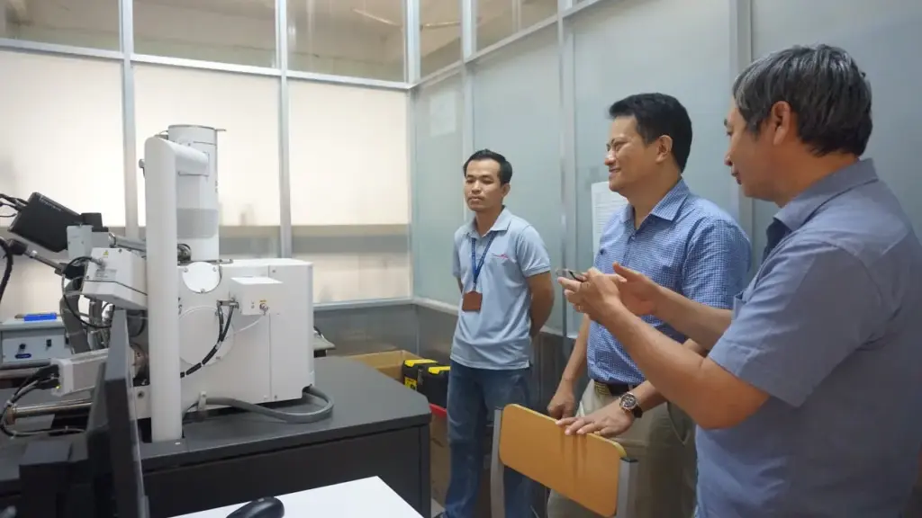 Đón tiếp và làm việc với Vụ Khoa học và Công nghệ - Bộ Tài nguyên và Môi trường