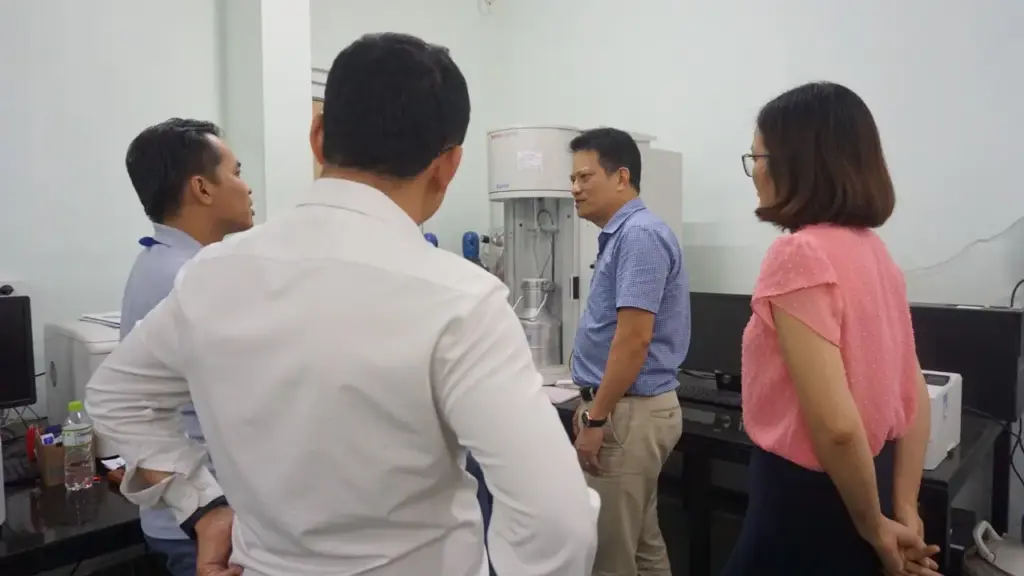 Đón tiếp và làm việc với Vụ Khoa học và Công nghệ - Bộ Tài nguyên và Môi trường