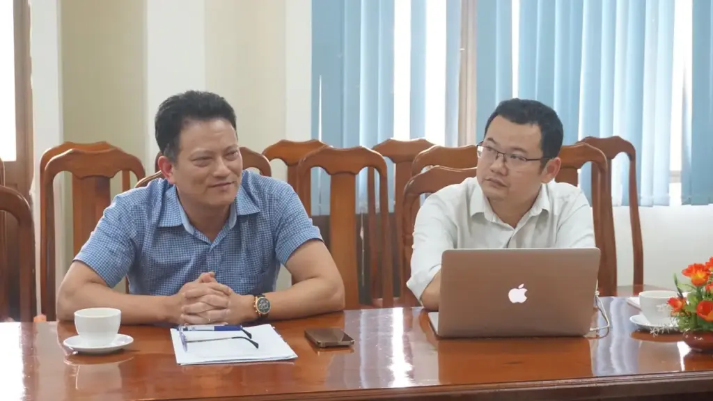 Đón tiếp và làm việc với Vụ Khoa học và Công nghệ - Bộ Tài nguyên và Môi trường