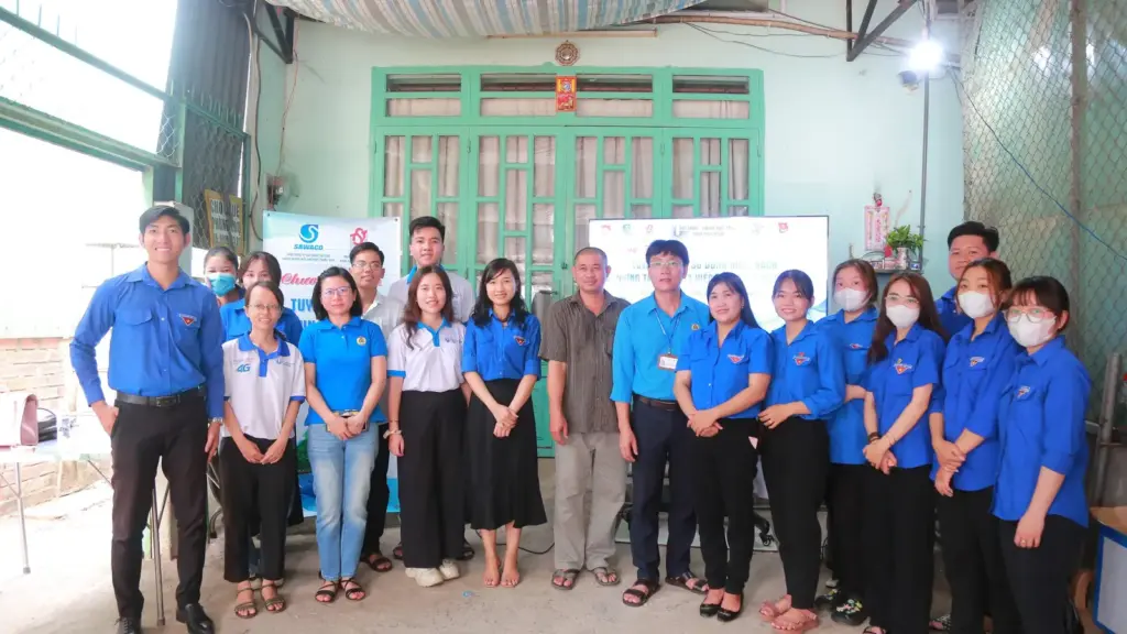 Bộ môn Cấp thoát nước, Công đoàn bộ phận Khoa Môi trường - HCMUNRE tham gia Chương trình “Tri thức khoa học Trẻ tình nguyện lần thứ 14 năm 2023”