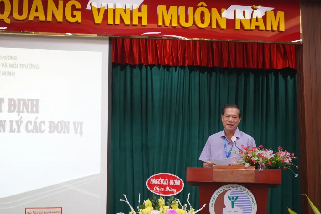 Lễ trao quyết định điều động, bổ nhiệm, bổ nhiệm lại cán bộ quản lý