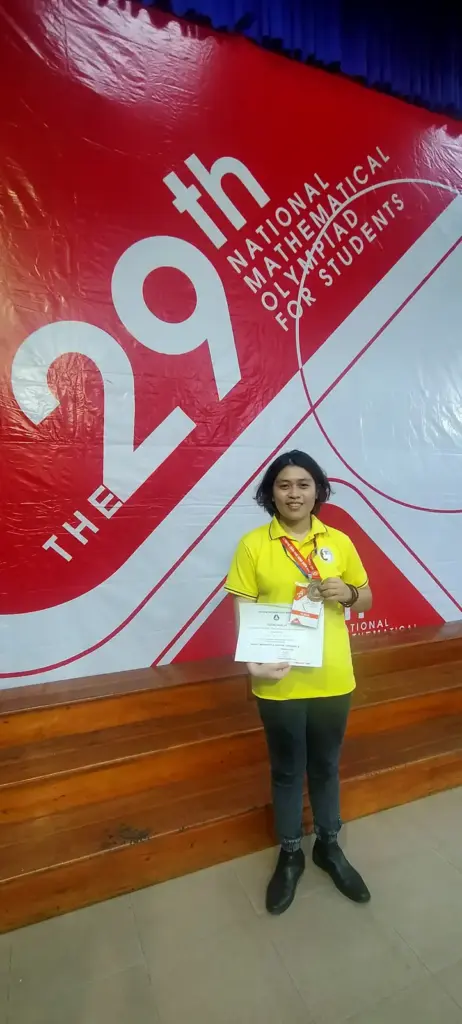 Chúc mừng các bạn Sinh viên HCMUNRE đã đạt thành tích trong kỳ thi Olympic Toán học Sinh viên và Học sinh toàn quốc năm 2023.