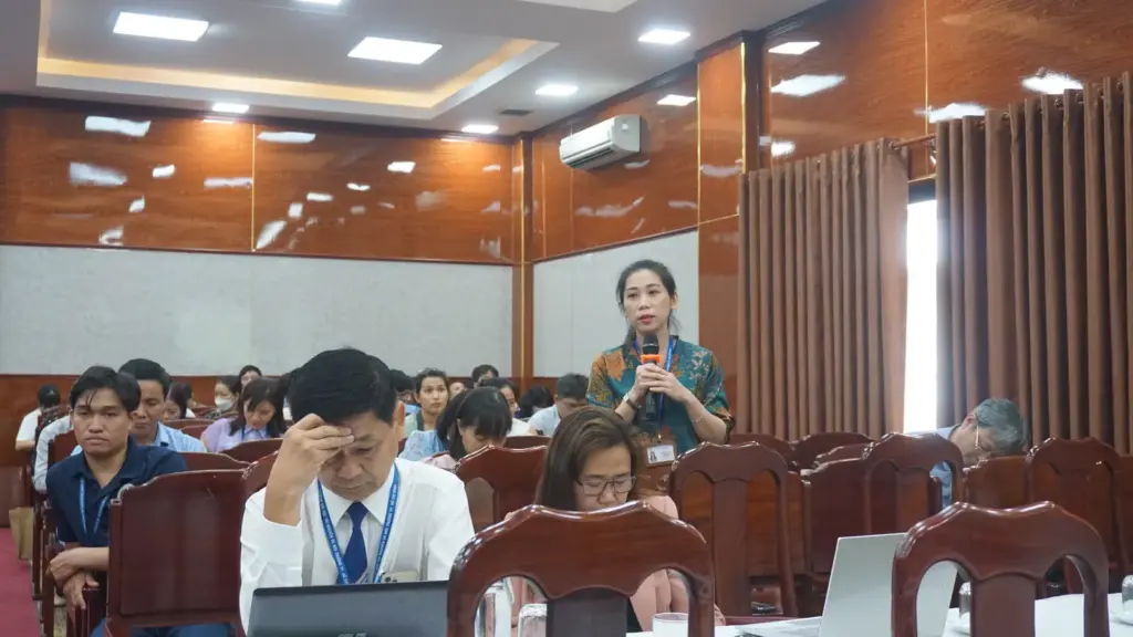 Hội nghị Sơ kết công tác 6 tháng đầu năm 2023 và thực hiện Chiến lược phát triển Trường 6 tháng đầu năm 2023 của Trường Đại học Tài nguyên và Môi trường TP.HCM