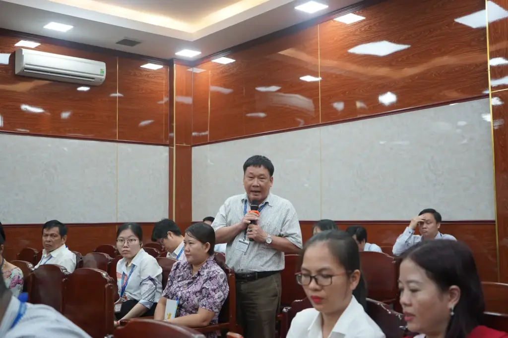 Hội nghị Sơ kết công tác 6 tháng đầu năm 2023 và thực hiện Chiến lược phát triển Trường 6 tháng đầu năm 2023 của Trường Đại học Tài nguyên và Môi trường TP.HCM