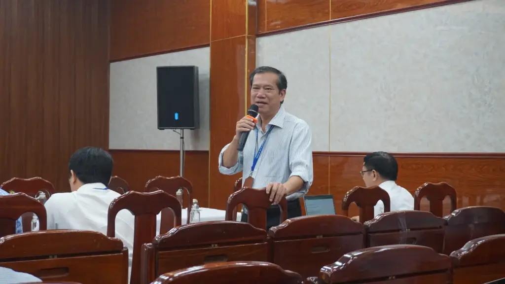 Hội nghị Sơ kết công tác 6 tháng đầu năm 2023 và thực hiện Chiến lược phát triển Trường 6 tháng đầu năm 2023 của Trường Đại học Tài nguyên và Môi trường TP.HCM