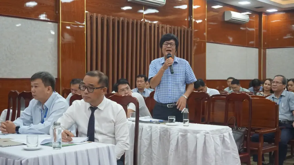 Hội nghị Sơ kết công tác 6 tháng đầu năm 2023 và thực hiện Chiến lược phát triển Trường 6 tháng đầu năm 2023 của Trường Đại học Tài nguyên và Môi trường TP.HCM