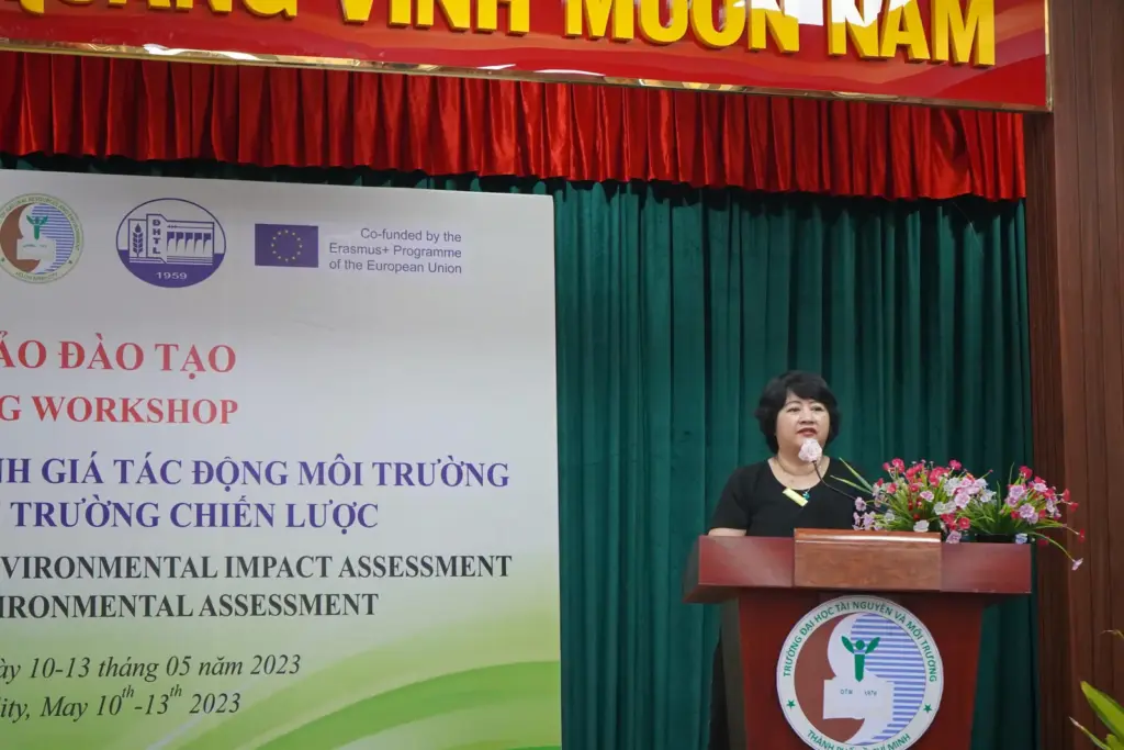 Hội thảo đào tạo Nâng cao năng lực nguồn nhân lực đánh giá tác dộng môi trường và đánh giá môi trường chiến lược