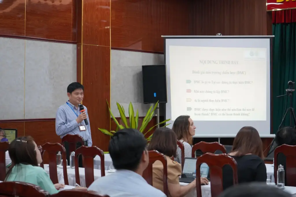 Hội thảo đào tạo Nâng cao năng lực nguồn nhân lực đánh giá tác dộng môi trường và đánh giá môi trường chiến lược