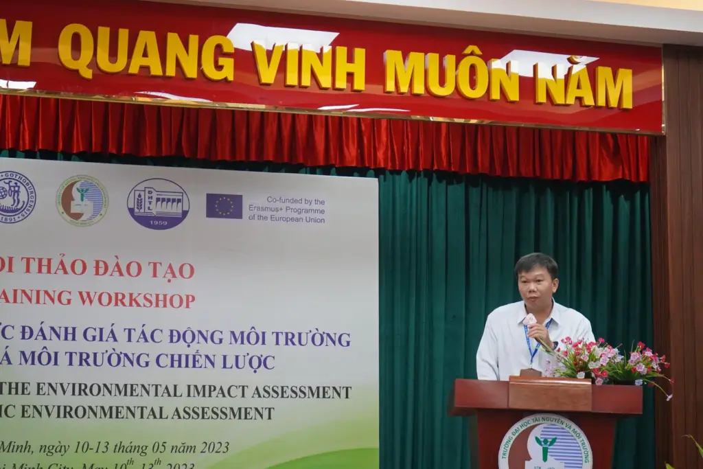 Hội thảo đào tạo Nâng cao năng lực nguồn nhân lực đánh giá tác dộng môi trường và đánh giá môi trường chiến lược