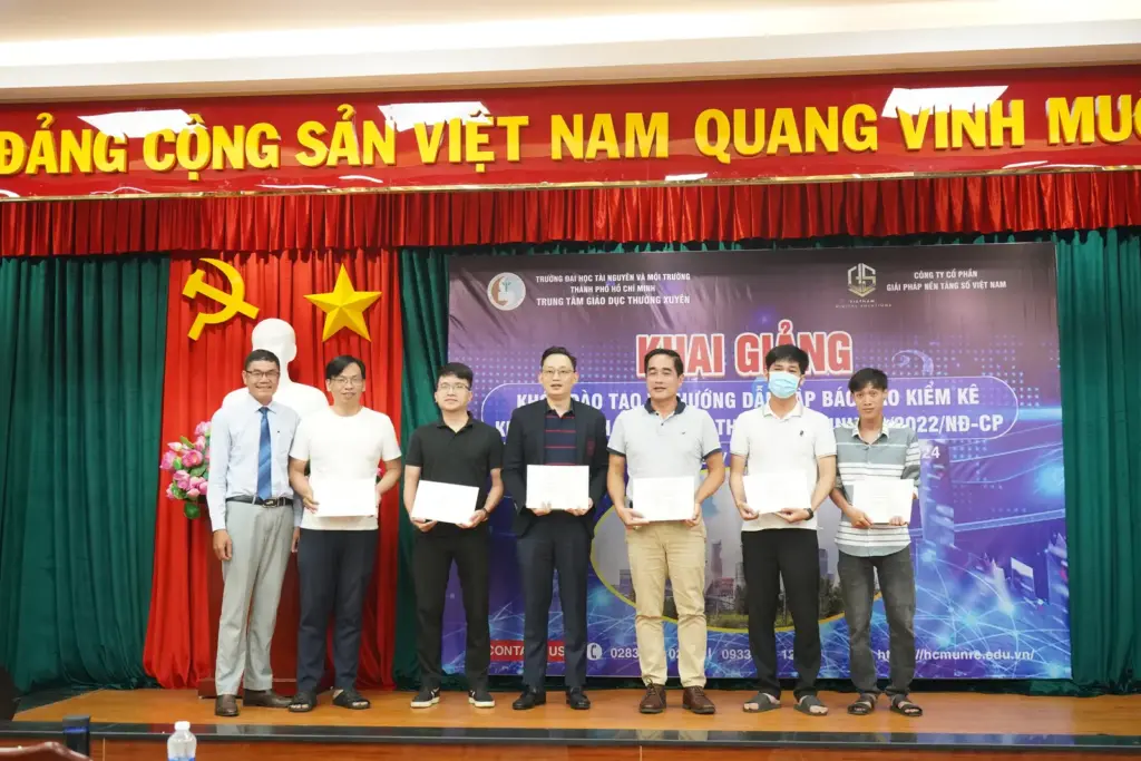 [PIC] Khóa đào tạo và hướng dẫn lập báo cáo kiểm kê Khí nhà kính