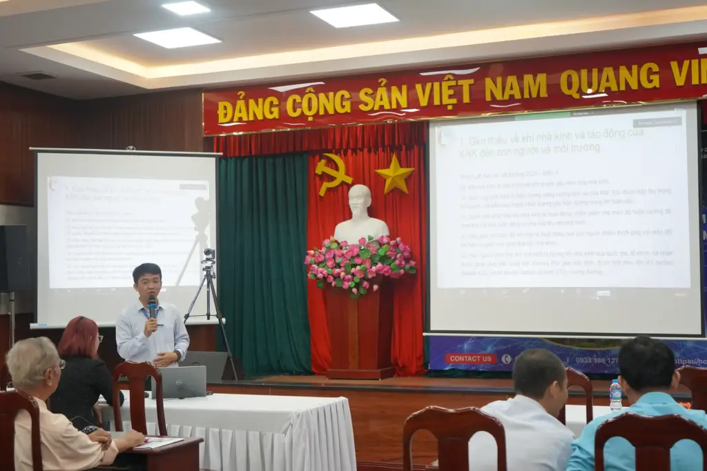 Khóa đào tạo và hướng dẫn "lập báo cáo kiểm kê khí nhà kính cấp cơ sở"