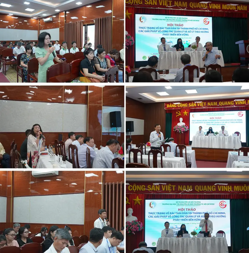 Hội thảo “Thực trạng rác thải rắn tại TP.HCM và các giải pháp quản lý, xử lý theo hướng phát triển bền vững”