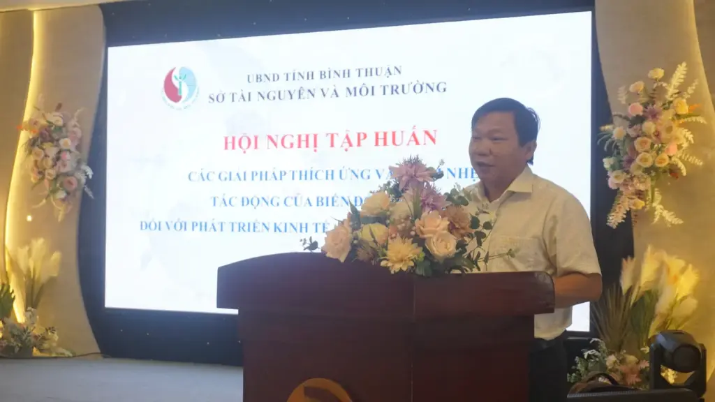 Các giải pháp thích ứng và giảm nhẹ tác động của biến đổi khí hậu đối với phát triển kinh tế - xã hội của tỉnh Bình Thuận