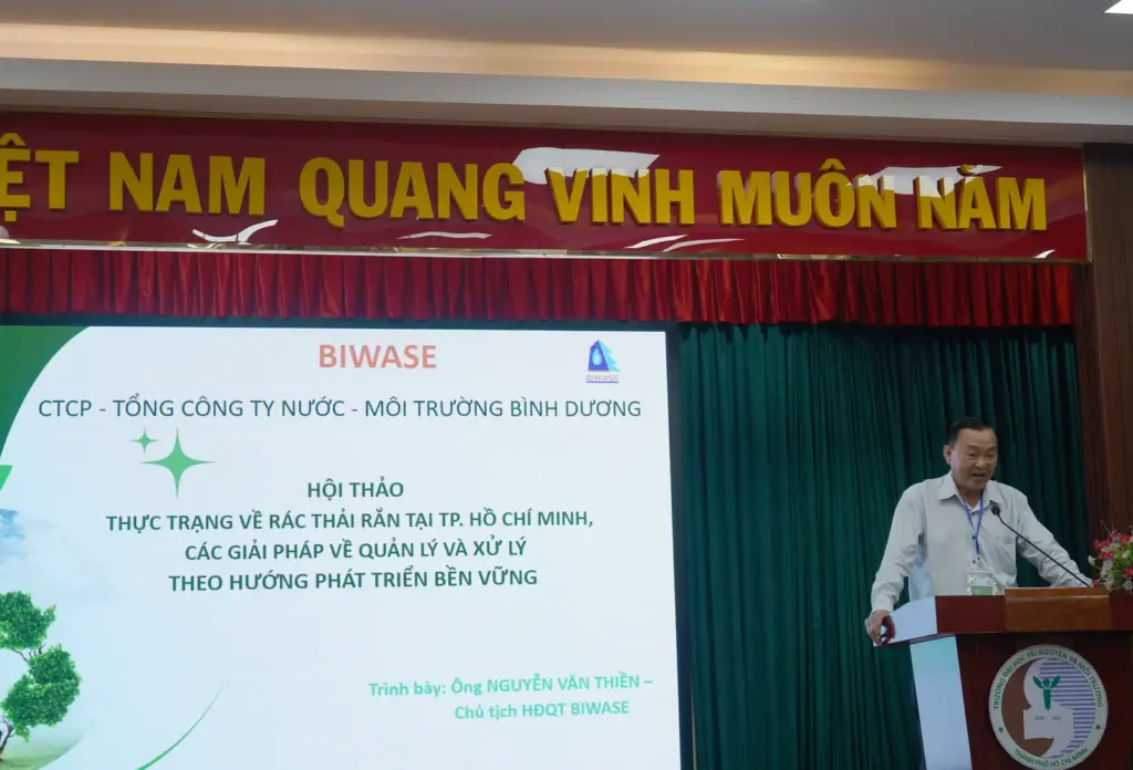 Hội thảo “Thực trạng rác thải rắn tại TP.HCM và các giải pháp quản lý, xử lý theo hướng phát triển bền vững”