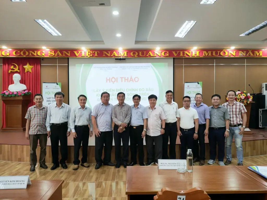Hội thảo lấy ý kiến về điều chỉnh tăng độ sâu khai thác cát sông trên địa bàn tỉnh Sóc Trăng