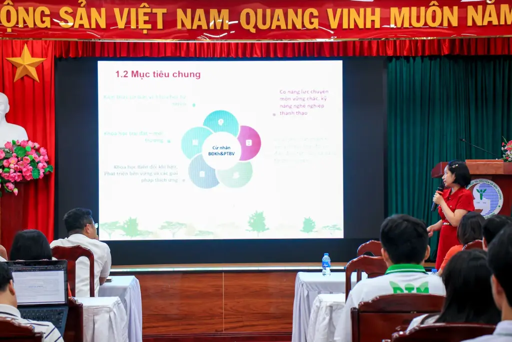 Chương trình Gặp mặt sinh viên đầu khóa năm 2024 của Khoa Khí tượng Thủy văn và Tài nguyên nước