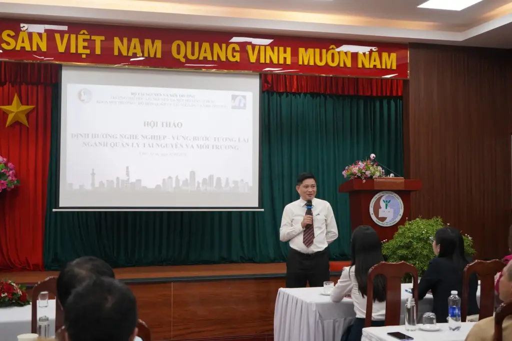 Hội thảo “Định hướng nghề nghiệp – vững bước tương lai ngành Quản lý Tài nguyên và Môi trường 2024”