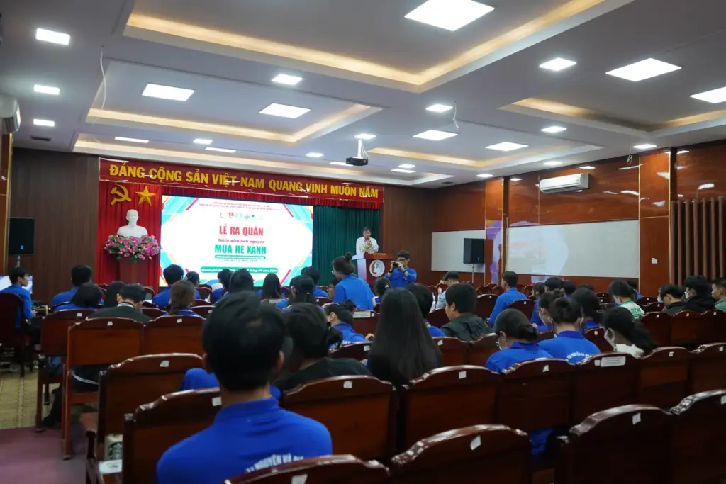 Lễ ra quân Chiến dịch Mùa hè xanh năm 2024
