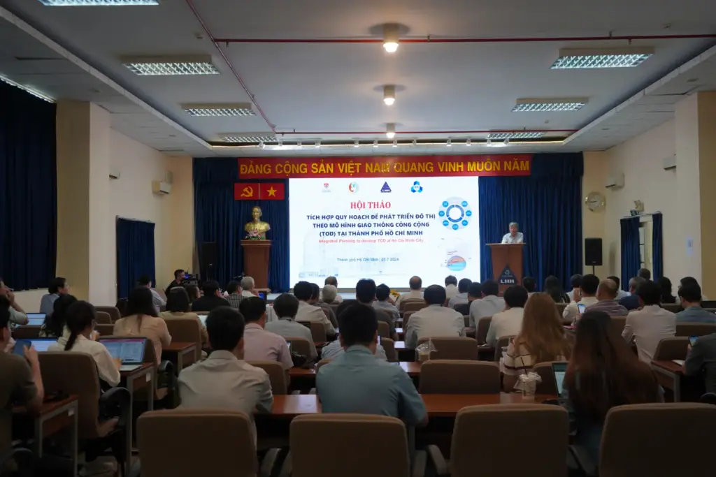 Hội thảo “Tích hợp Quy hoạch để phát triển đô thị theo mô hình TOD tại TP.HCM”