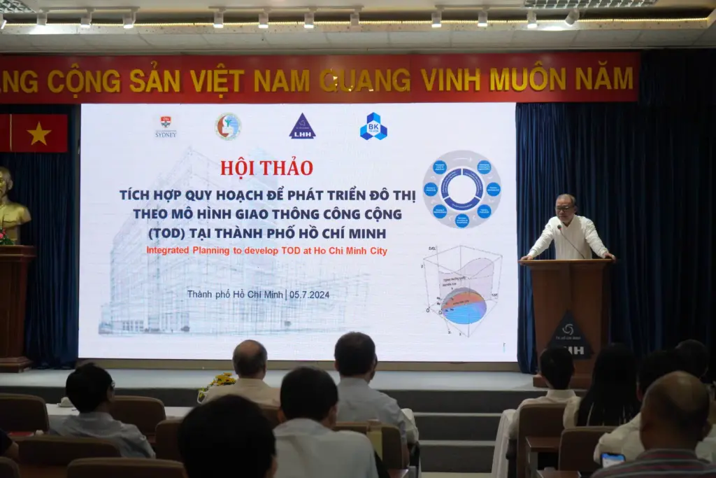 Hội thảo “Tích hợp Quy hoạch để phát triển đô thị theo mô hình TOD tại TP.HCM”