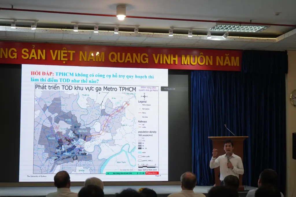 Hội thảo “Tích hợp Quy hoạch để phát triển đô thị theo mô hình TOD tại TP.HCM”