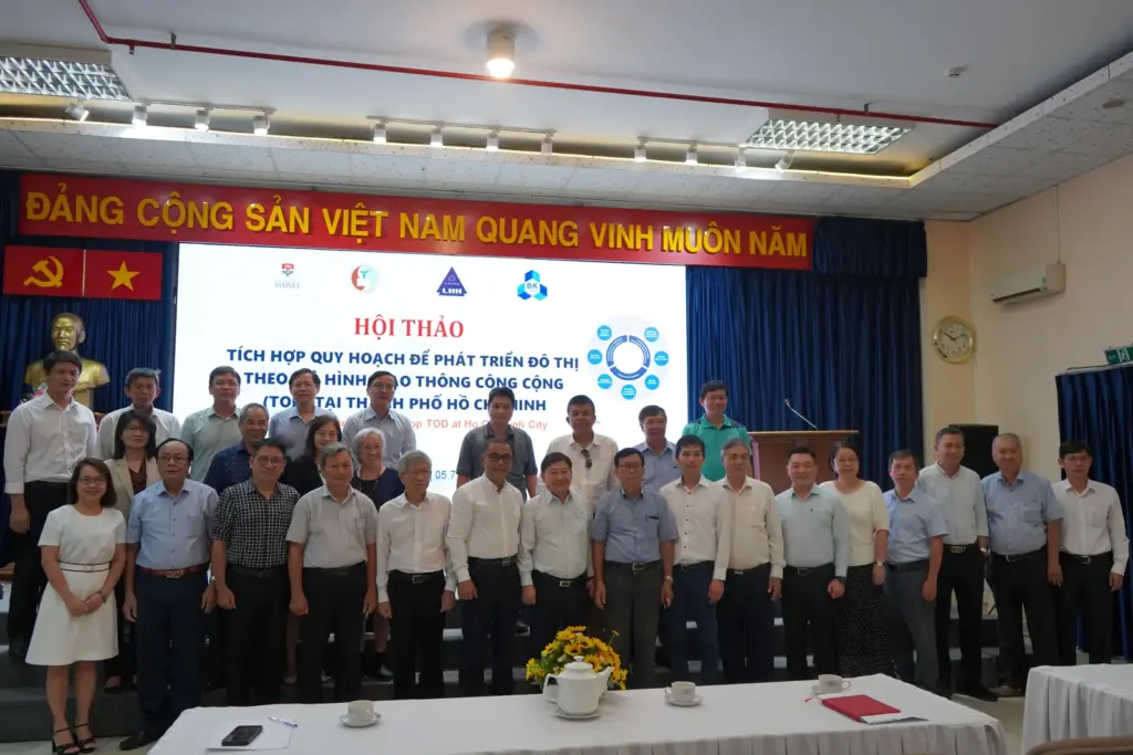 Hội thảo “Tích hợp Quy hoạch để phát triển đô thị theo mô hình TOD tại TP.HCM”