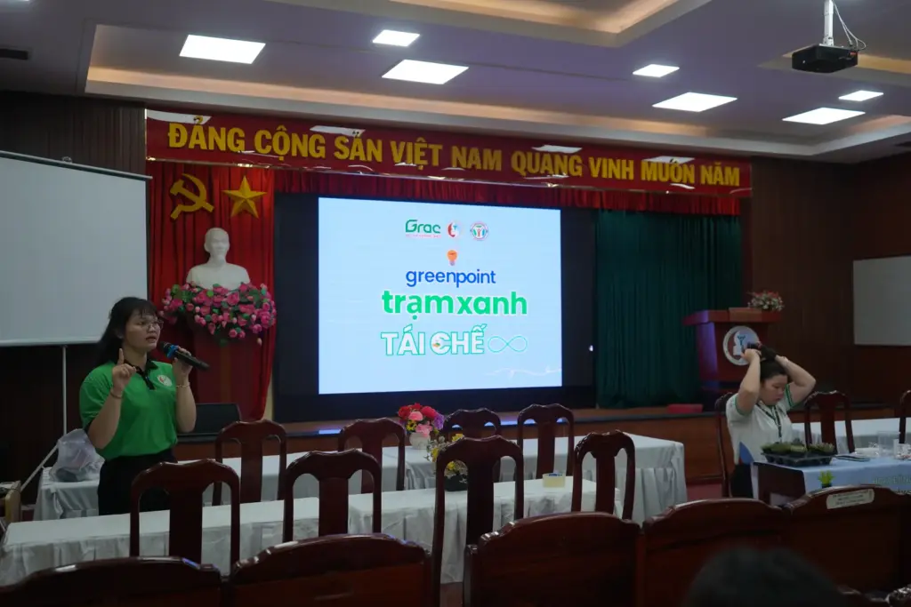 “Green Point – Trạm Xanh Tái Chế”: Lan tỏa lối sống xanh tại HCMUNRE