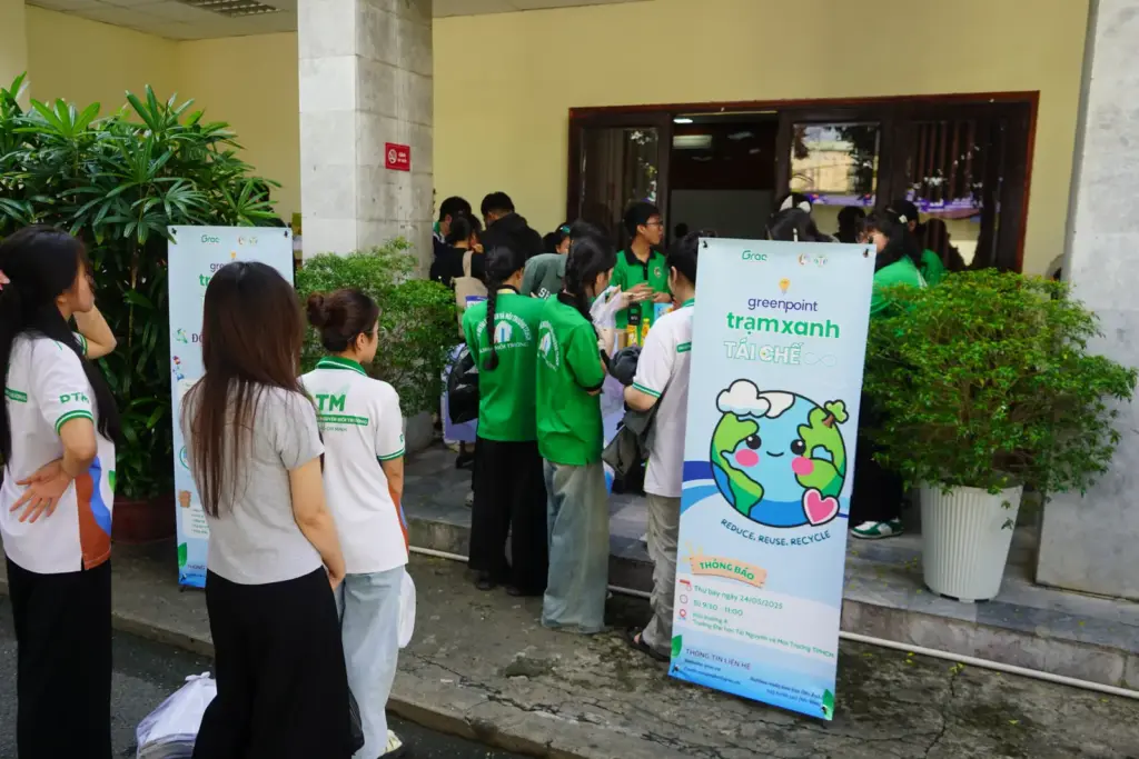 “Green Point – Trạm Xanh Tái Chế”: Lan tỏa lối sống xanh tại HCMUNRE