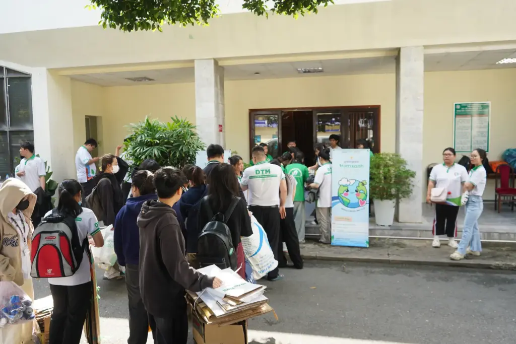 “Green Point – Trạm Xanh Tái Chế”: Lan tỏa lối sống xanh tại HCMUNRE