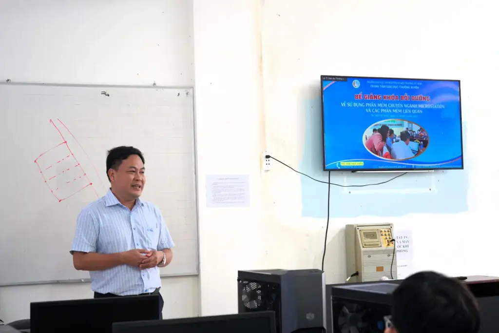 Khóa bồi dưỡng Microstation - Học thực tế, làm chuyên nghiệp