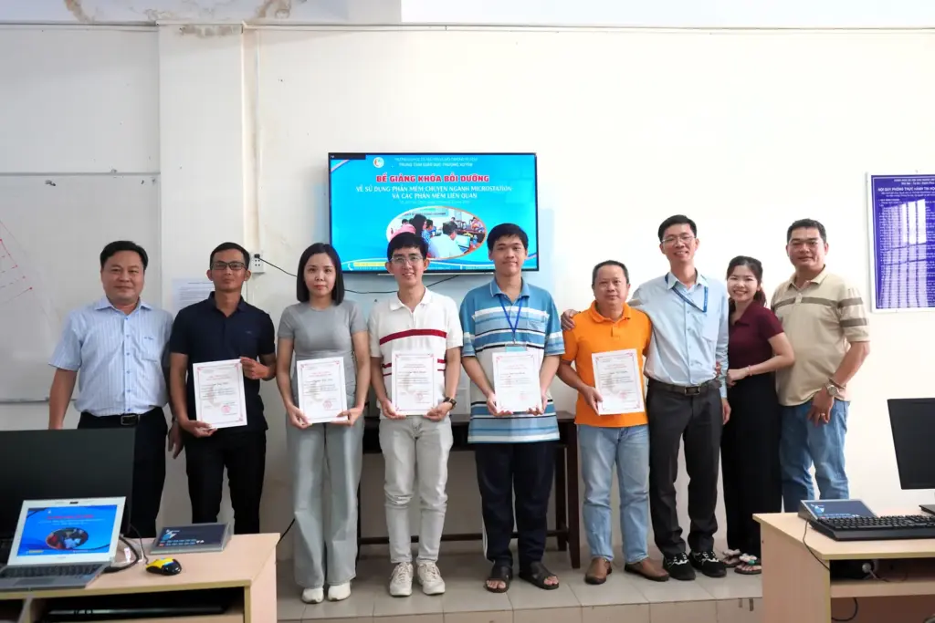 Khóa bồi dưỡng Microstation - Học thực tế, làm chuyên nghiệp