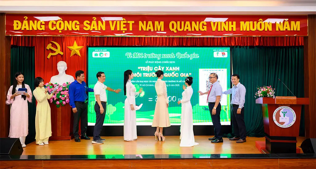 Lễ phát động Chiến dịch “Triệu cây xanh vì môi trường Quốc gia”