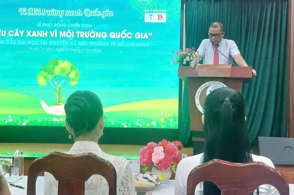 Lễ phát động Chiến dịch “Triệu cây xanh vì môi trường Quốc gia”