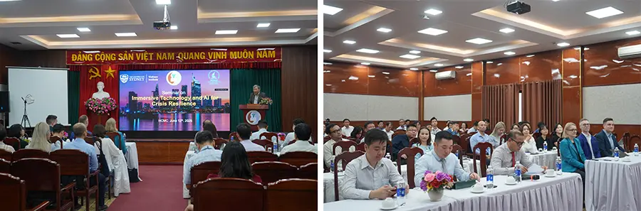 Hội thảo “Ứng dụng công nghệ nhập vai và trí tuệ nhân tạo trong tăng cường khả năng chống chịu khủng hoảng”