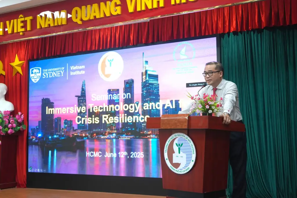 Hội thảo “Ứng dụng công nghệ nhập vai và trí tuệ nhân tạo trong tăng cường khả năng chống chịu khủng hoảng”