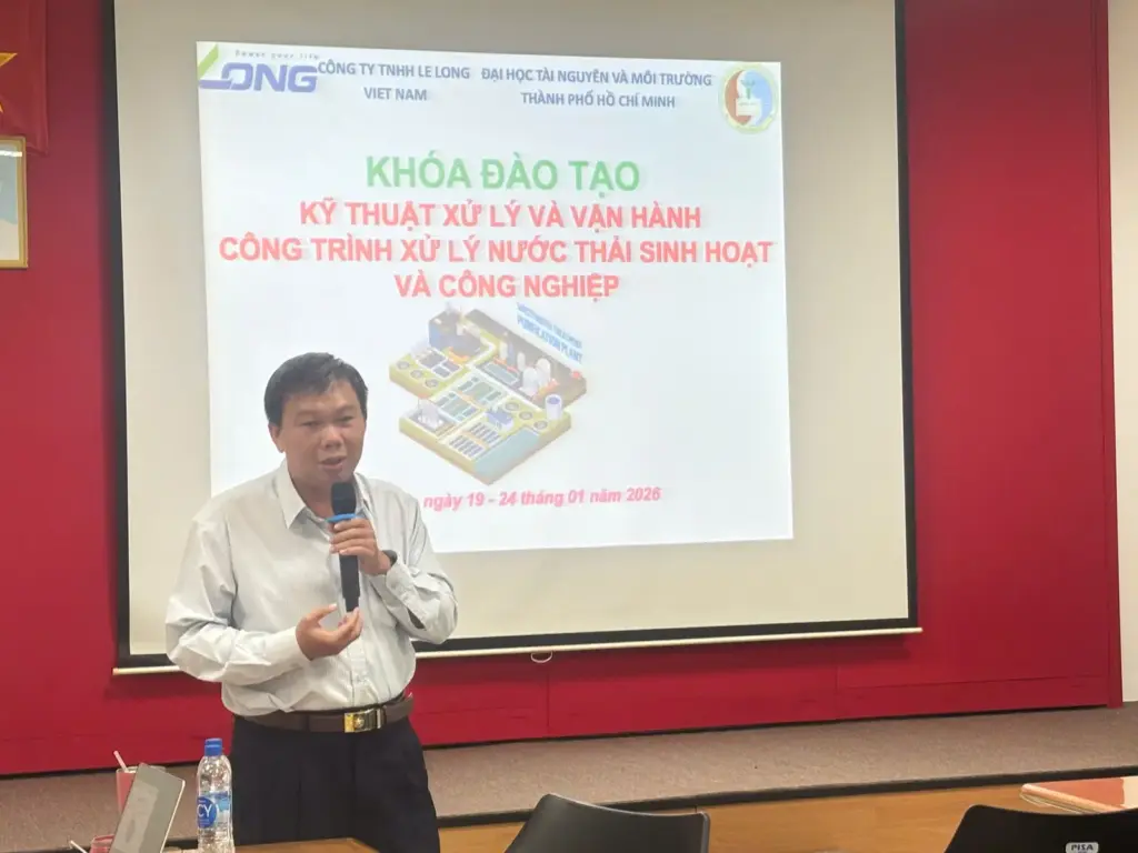Khép lại thành công khóa bồi dưỡng nghiệp vụ kỹ thuật xử lý nước thải tại Tây Ninh
