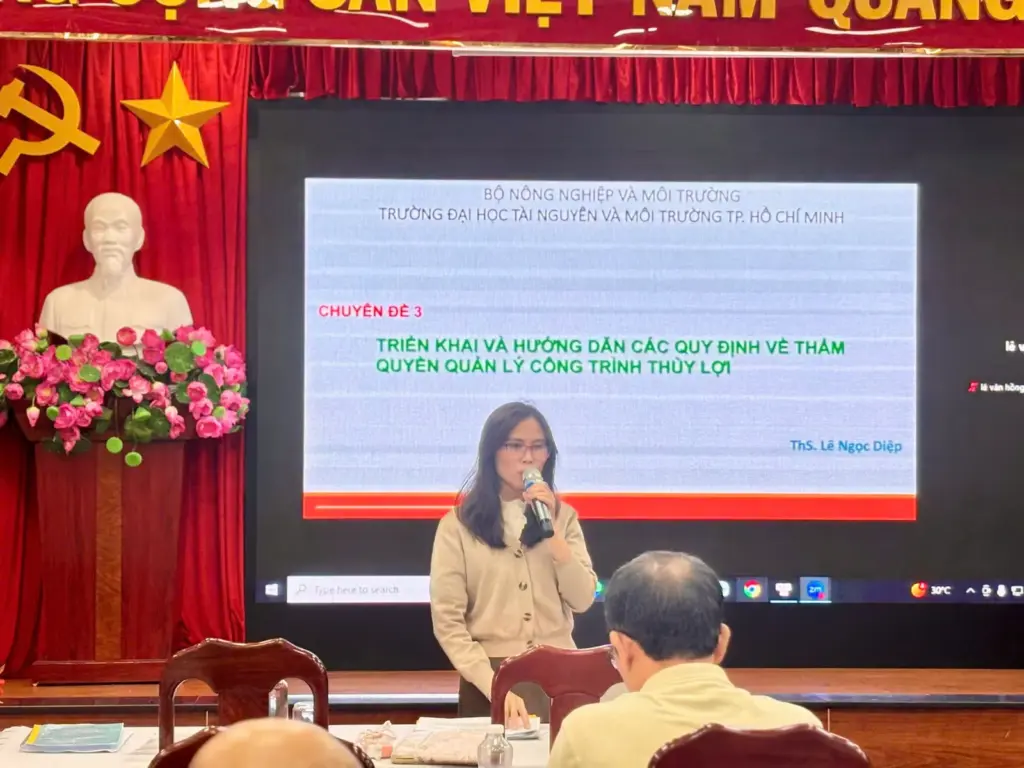 Bồi dưỡng nâng cao năng lực quản lý, khai thác và vận hành công trình thủy lợi cho cán bộ quản lý các cấp