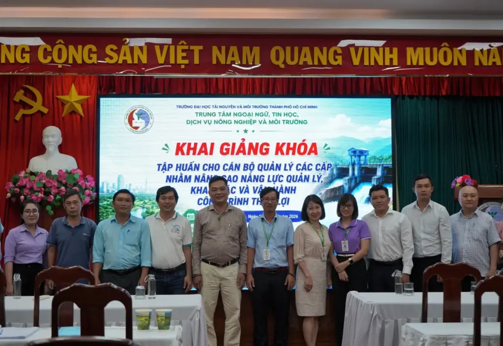 Bồi dưỡng nâng cao năng lực quản lý, khai thác và vận hành công trình thủy lợi cho cán bộ quản lý các cấp