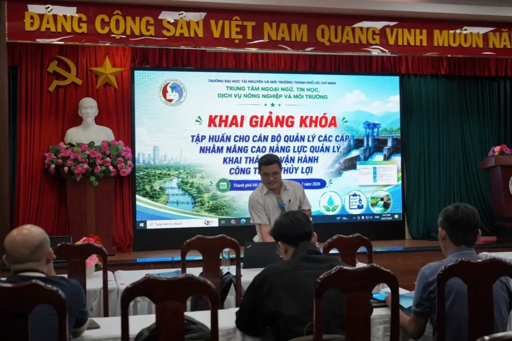 Bồi dưỡng nâng cao năng lực quản lý, khai thác và vận hành công trình thủy lợi cho cán bộ quản lý các cấp