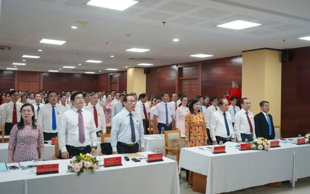 ĐẠI HỘI ĐẢNG BỘ TRƯỜNG ĐẠI HỌC TÀI NGUYÊN VÀ MÔI TRƯỜNG TP.HCM LẦN THỨ V, NHIỆM KỲ 2025 – 2030