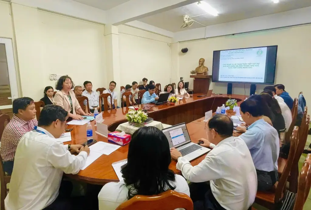 Hội thảo khoa học về dự báo xâm nhập mặn và lan truyền chất ô nhiễm tại Sóc Trăng