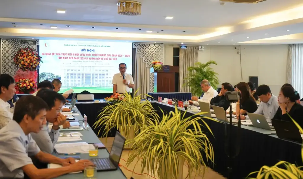 Hội nghị “Rà Soát Chiến Lược Phát Triển Trường Đại Học Tài Nguyên Và Môi Trường TP.HCM đến năm 2024 Giai Đoạn 2021-2025, Tầm Nhìn Đến Năm 2035 Và Hướng Đến Tự Chủ Đại Học”